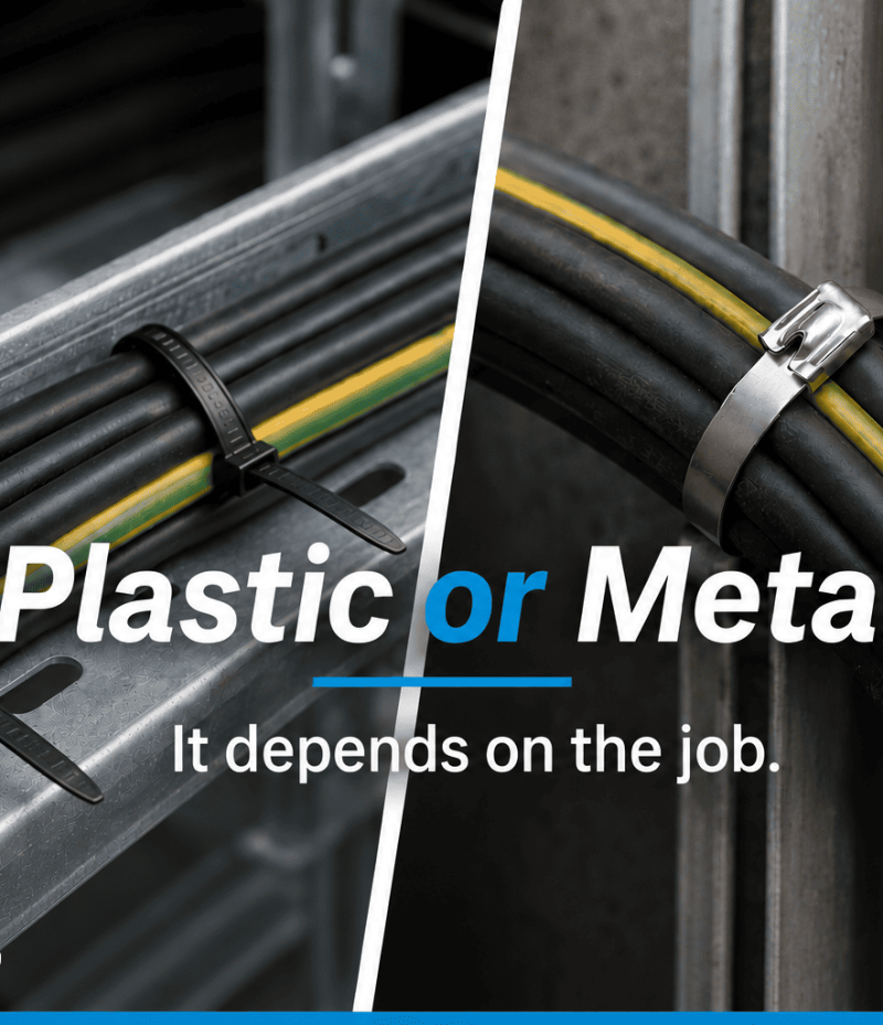 plastic or metal plastic or metal